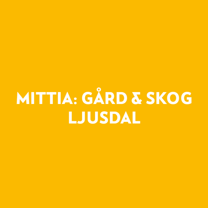 Mittia Gård & Skog 16-17 augusti 2024